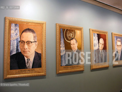 Images representing Presidents of different countries of the United Nations in New York ©Grazia Ippolito/Rosebud2