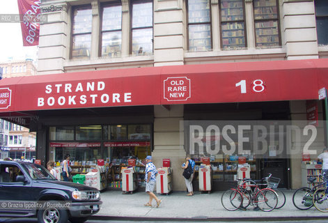 Strand the biggest bookstore in New York, Broadway ©Grazia Ippolito/Rosebud2