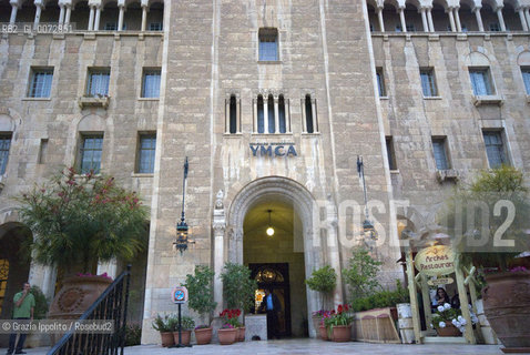 YMCA, hostel for students built in 1933, has been transformed in an hotel, in the center of Jerusalem, Israel ©Grazia Ippolito/Rosebud2