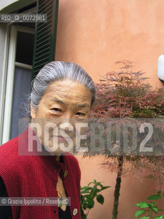 Pao Yin Wang, jewels designer in her house in Milan ©Grazia Ippolito/Rosebud2