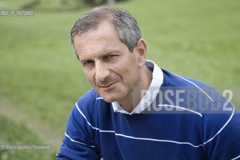 Gianrico Carofiglio, italian thriller writer, magistrate, deputy of Democratic party,in Corvara, Valbadia, Italy ©Grazia Ippolito/Rosebud2