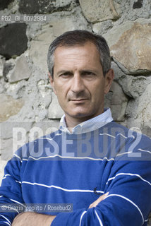 Gianrico Carofiglio, italian thriller writer, magistrate, deputy of Democratic party,in Corvara, Valbadia, Italy ©Grazia Ippolito/Rosebud2