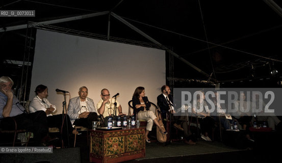 A group of turkish intellectuals at the cultural meeting Parolario in Como ©Grazia Ippolito/Rosebud2