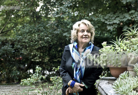 Antonia Arslan, italo-armenian writer of books about the armenian genocide, the first one “La masseria delle allodole“ became a movie directed from Taviani brothers. She poses in her house in Padova. ©Grazia Ippolito/Rosebud2