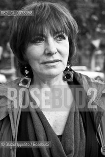 Italian novelist Licia Giaquinto, in Milan ©Grazia Ippolito/Rosebud2