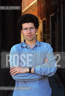 2002, Venice: French writer Christophe Bataille ©Grazia Ippolito/Rosebud2