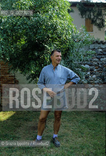 2000: Italian writer Aldo Busi ©Grazia Ippolito/Rosebud2