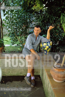 2000: Italian writer Aldo Busi ©Grazia Ippolito/Rosebud2