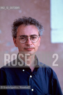 Italian writer Daniele Del Giudice ©Grazia Ippolito/Rosebud2