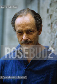 2000: Italian poet and writer Erri De Luca ©Grazia Ippolito/Rosebud2