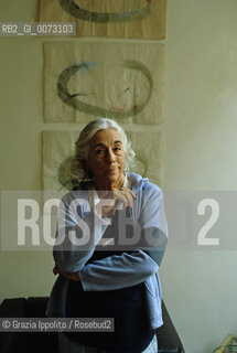 2000, Mantua: Spanish writer and actress Carmen Martín Gaite ©Grazia Ippolito/Rosebud2