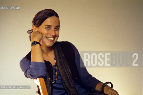 Maj 2000, Milan: Italian Writer Pia Pera ©Grazia Ippolito/Rosebud2