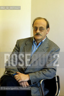 1998, Milan: Italian writert Antonio Tabucchi ©Grazia Ippolito/Rosebud2