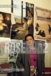 May 1990, Milan: Russian writer Tatiana Tolstaja ©Grazia Ippolito/Rosebud2