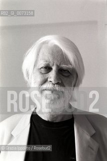 8 May 1998: Italian poet, journalist, translater, writer, Giovanni Raboni ©Grazia Ippolito/Rosebud2