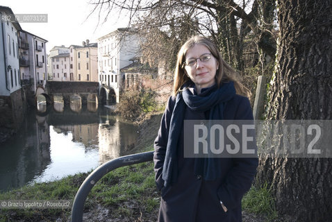 Italian novelist Mariapia Veladiano, author of La vita accanto published by Einaudi,.pictured in Vicenza ©Grazia Ippolito/Rosebud2