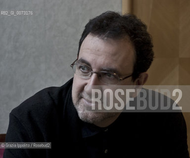 Josè Manuel Fajardo, spanish novelist, born in Granada, he lived in Madrid many years, now hes based in Lisboa, Portugal. ©Grazia Ippolito/Rosebud2