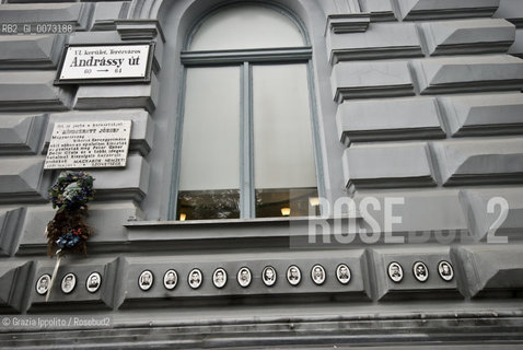 Terror House, in Andrassy ut, Budapest, were dissidents of the soviet occupation, were tortured. ©Grazia Ippolito/Rosebud2