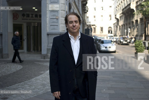 Glenn Cooper, american author of best seller books such as Library of the Dead and Book of Souls, pictured in Milan ©Grazia Ippolito/Rosebud2