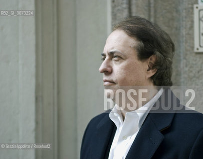 Glenn Cooper, american author of best seller books such as Library of the Dead and Book of Souls, pictured in Milan ©Grazia Ippolito/Rosebud2