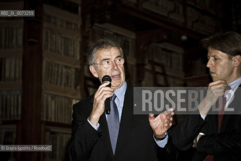 Mario Resca, Direttore Generale per la Valorizzazione dei Beni Culturali, Roma,Biblioteca Angelica, Sala Vanvitelli, piazza S.Agostino ©Grazia Ippolito/Rosebud2