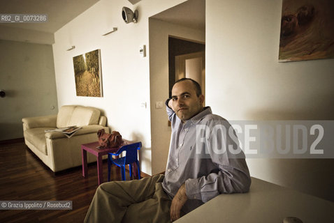 Israeli writer Alon Hilu, author of The house of Rajani an historical novel set in 1895 Jaffa, it describes the fascinating relations between Jewish and Palestinian characters locked in a struggle for land and power. ©Grazia Ippolito/Rosebud2