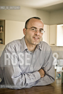 Israeli writer Alon Hilu, author of The house of Rajani an historical novel set in 1895 Jaffa, it describes the fascinating relations between Jewish and Palestinian characters locked in a struggle for land and power. ©Grazia Ippolito/Rosebud2