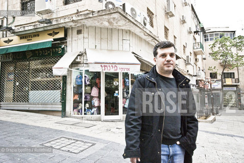 Sayed Kashua, palestinian born, writer and playwright, choosed to become israeli, in Jerusalem ©Grazia Ippolito/Rosebud2