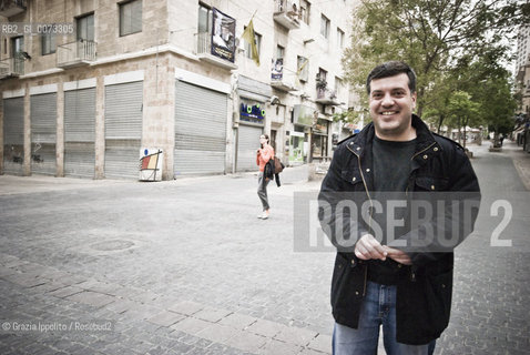 Sayed Kashua, palestinian born, writer and playwright, choosed to become israeli, in Jerusalem ©Grazia Ippolito/Rosebud2