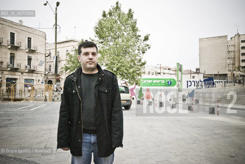 Sayed Kashua, palestinian born, writer and playwright, choosed to become israeli, in Jerusalem ©Grazia Ippolito/Rosebud2