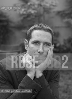 Richard Harvell, fiction writer, american born who lives in Switzerland near Basel, poses in Milan ©Grazia Ippolito/Rosebud2