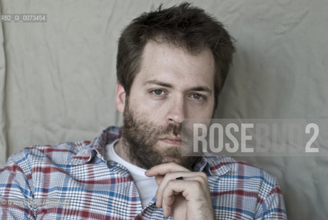 Italian novelist Alessandro Mari, author of Troppo umana speranza published by Feltrinelli, translated in many countries, pictured in Milan ©Grazia Ippolito/Rosebud2