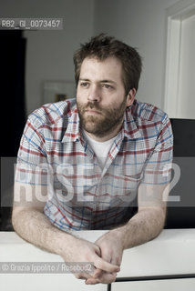 Italian novelist Alessandro Mari, author of Troppo umana speranza published by Feltrinelli, translated in many countries, pictured in Milan ©Grazia Ippolito/Rosebud2