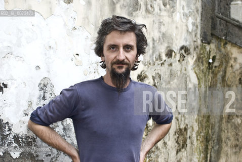 Actor and director Ascanio Celestini at  Unaltra galassia a literature festival which has been realized in Neaples from 3 to 6 june 2011 ©Grazia Ippolito/Rosebud2