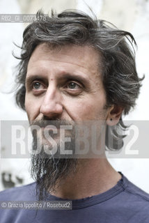 Actor, director, dramatist Ascanio Celestini at  Unaltra galassia a literature festival which has been realized in Neaples from 3 to 6 june 2011 ©Grazia Ippolito/Rosebud2