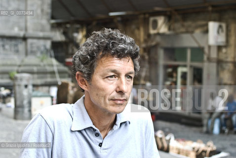 Lorenzo Pavolini,novelist, at a Unaltra galassia a literature festival which has been realized in Neaples from 3 to 6 june 2011 ©Grazia Ippolito/Rosebud2