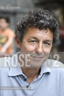 Lorenzo Pavolini,novelist, at a Unaltra galassia a literature festival which has been realized in Neaples from 3 to 6 june 2011 ©Grazia Ippolito/Rosebud2