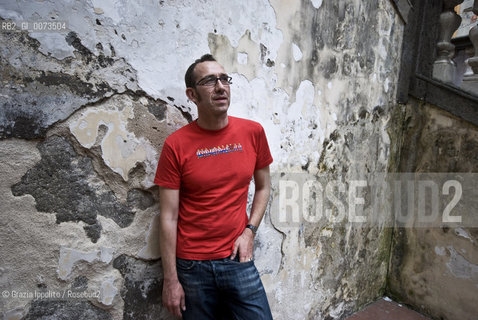 Spanish novelist Ricardo Menéndez Salmòn at a Unaltra galassia a literature festival which has been realized in Neaples from 3 to 6 june 2011 ©Grazia Ippolito/Rosebud2