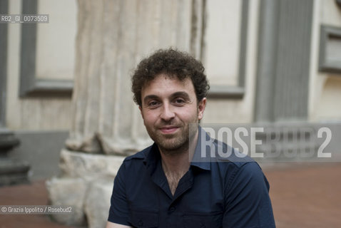 Italian novelist Massimiliano Virgilio at a Unaltra galassia a literature festival which has been realized in Neaples from 3 to 6 june 2011 ©Grazia Ippolito/Rosebud2
