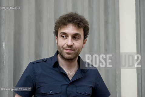 Italian novelist Massimiliano Virgilio at a Unaltra galassia a literature festival which has been realized in Neaples from 3 to 6 june 2011 ©Grazia Ippolito/Rosebud2