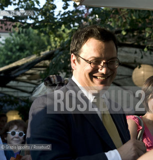Italian writer and journalist Stefano Bartezzaghi, at the presentation of his book Sedia a sdraio published by Salani ©Grazia Ippolito/Rosebud2