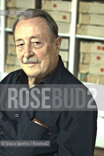 Italian writer and translater Lodovico Terzi in Milan ©Grazia Ippolito/Rosebud2