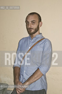 Luigi Farrauto, design research at Politecnico of Milan, his first book published by Voland is Senza passare per Bagdad the story is about photography. ©Grazia Ippolito/Rosebud2