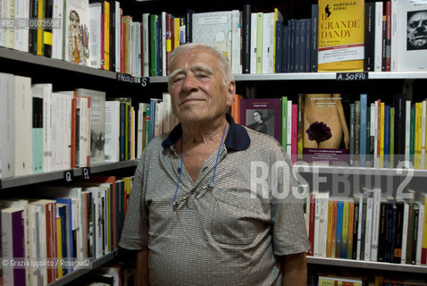 Lido Pincardini, worker in the past, debutante in literature, publishes his first book Storie di ragazzi della Val Tiberina at 83 years old. ©Grazia Ippolito/Rosebud2