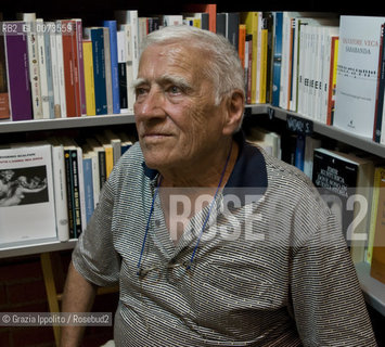 Lido Pincardini, worker in the past, debutante in literature, publishes his first book Storie di ragazzi della Val Tiberina at 83 years old. ©Grazia Ippolito/Rosebud2