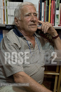 Lido Pincardini, worker in the past, debutante in literature, publishes his first book Storie di ragazzi della Val Tiberina at 83 years old. ©Grazia Ippolito/Rosebud2