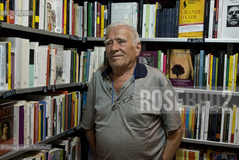 Lido Pincardini, worker in the past, debutante in literature, publishes his first book Storie di ragazzi della Val Tiberina at 83 years old. ©Grazia Ippolito/Rosebud2