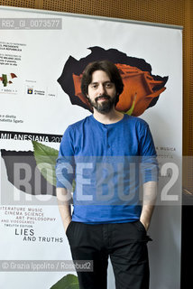 Andrés Neuman, Argentine writer, author of Alumbramiento and many other books at Milanesiana, a literature festival in Milan ©Grazia Ippolito/Rosebud2