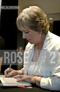 Irish writer Catherine Dunne at La Milanesiana a literature festival organized by Elisabetta Sgarbi in Milan ©Grazia Ippolito/Rosebud2