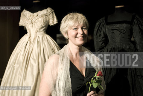 Russian born Elena Kostioukovitch, translater, essayist, italian scholar at University, living in Milan, pictured at La Milanesiana, a literary festival in Milan ©Grazia Ippolito/Rosebud2